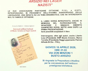 PER RICORDARE GLI INTERNATI MILITARI DI BUSTO ARSIZIO